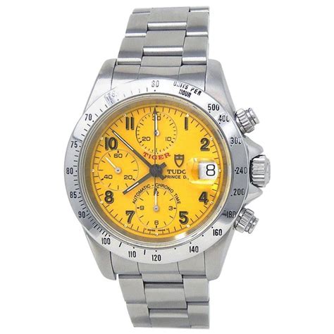 tudor yellow dial